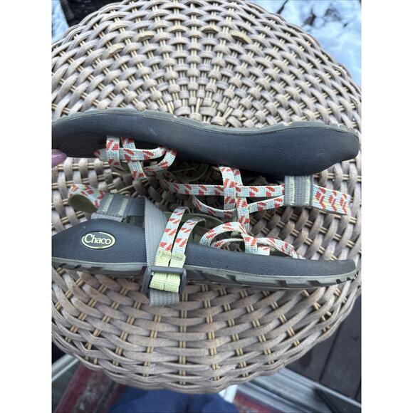 Chaco Women’s Sandals 9 ZX2 Classic Casual Slingback Outdoor Flat Water Teal - Picture 12 of 15